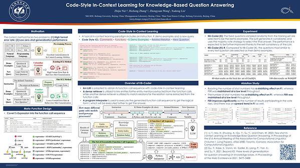 Code-Style In-Context Learning for Knowledge-Based Question Answering