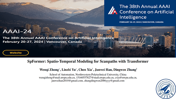 SpFormer: Spatio-Temporal Modeling for Scanpaths with Transformer