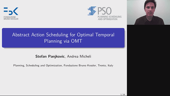 Abstract Action Scheduling for Optimal Temporal Planning via OMT