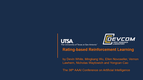 Rating-Based Reinforcement Learning