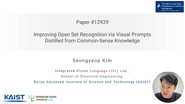 Improving Open Set Recognition via Visual Prompts Distilled from Common-Sense Knowledge