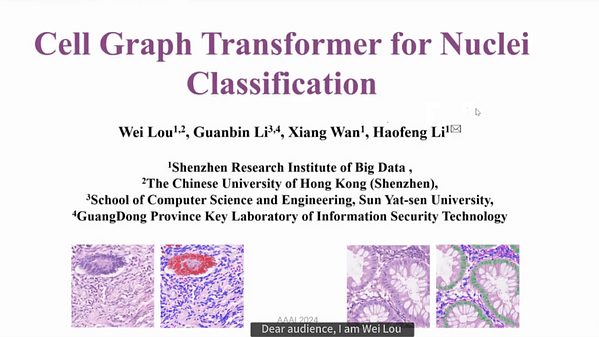 Cell Graph Transformer for Nuclei Classification