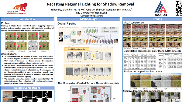Recasting Regional Lighting for Shadow Removal
