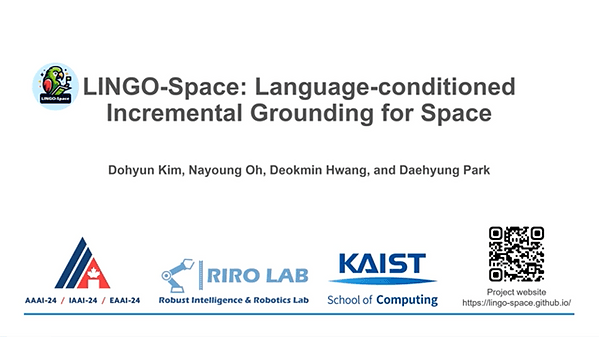 LINGO-Space: Language-Conditioned Incremental Grounding for Space | VIDEO