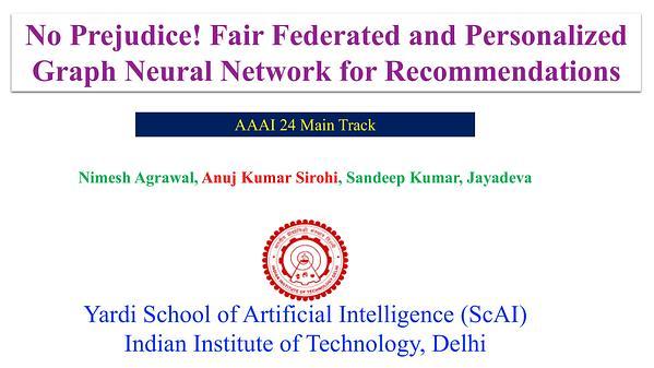 No Prejudice! Fair Federated Graph Neural Networks for Personalized Recommendation