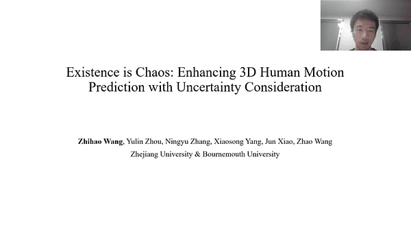 Existence Is Chaos: Enhancing 3D Human Motion Prediction with Uncertainty Consideration