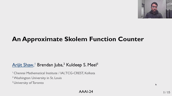 An Approximate Skolem Function Counter