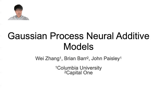 Gaussian Process Neural Additive Models