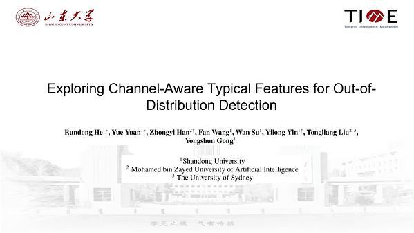 Exploring Channel-Aware Typical Features for Out-of-Distribution Detection