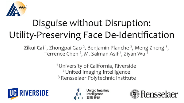 Disguise without Disruption: Utility-Preserving Face De-identification