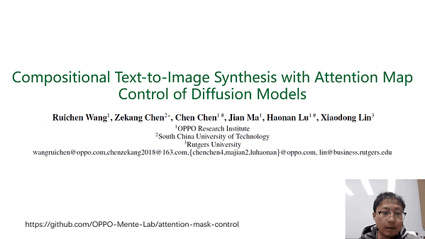 Compositional Text-to-Image Synthesis with Attention Map Control of Diffusion Models