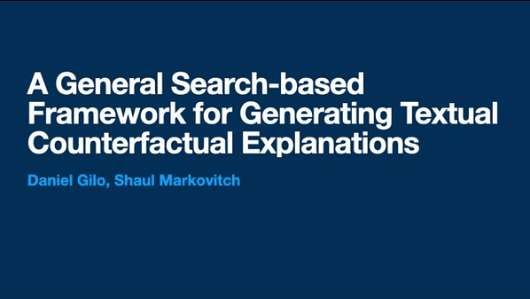 A General Search-Based Framework for Generating Textual Counterfactual Explanations