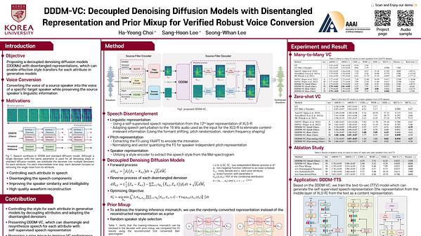 DDDM-VC: Decoupled Denoising Diffusion Models with Disentangled Representation and Prior Mixup for Verified Robust Voice Conversion