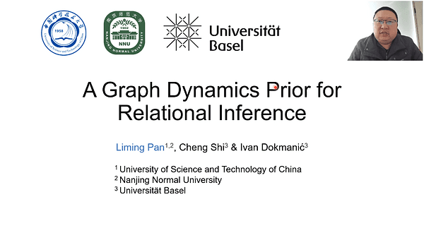 A Graph Dynamics Prior for Relational Inference