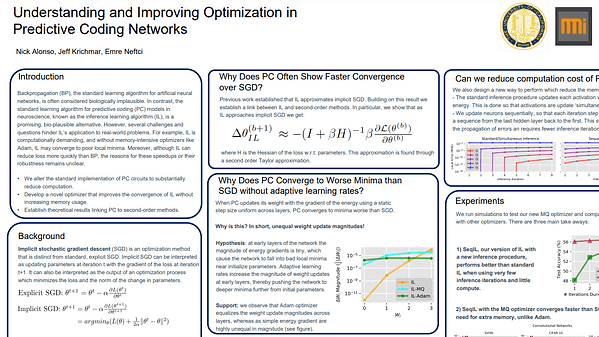 Understanding and Improving Optimization in Predictive Coding Networks