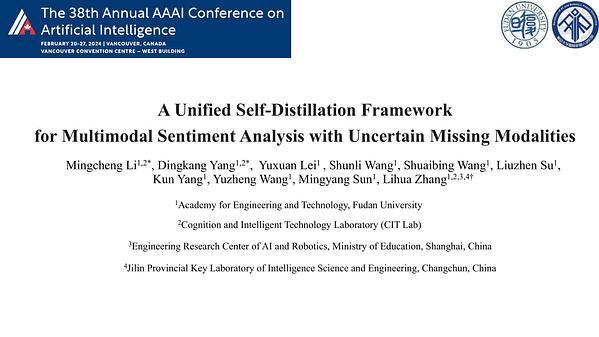 A Unified Self-Distillation Framework for Multimodal Sentiment Analysis with Uncertain Missing Modalities