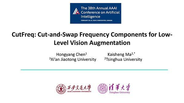 CutFreq: Cut-and-Swap Frequency Components for Low-Level Vision Augmentation