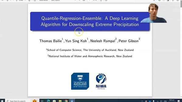 Quantile-Regression-Ensemble: A Deep Learning Algorithm for Downscaling Extreme Precipitation