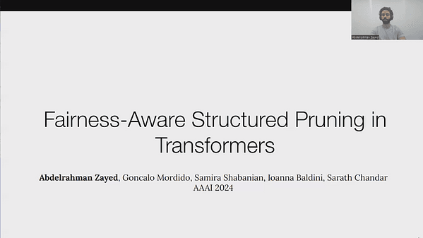 Fairness-Aware Structured Pruning in Transformers