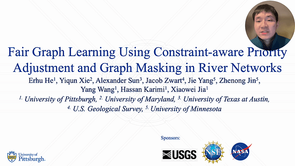 Fair Graph Learning Using Constraint-Aware Priority Adjustment and Graph Masking in River Networks