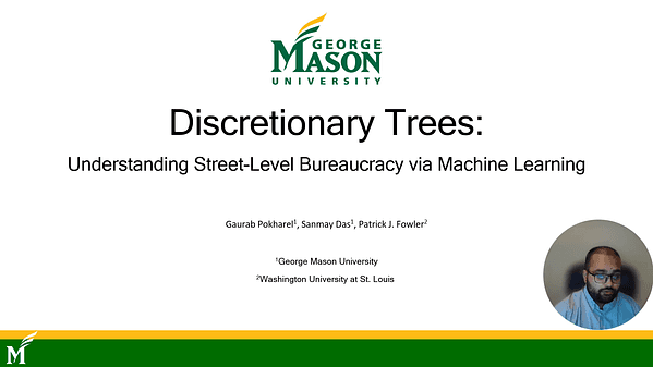 Discretionary Trees: Understanding Street-Level Bureaucracy via Machine Learning