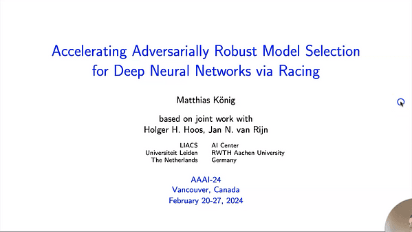 Accelerating Adversarially Robust Model Selection for Deep Neural Networks via Racing