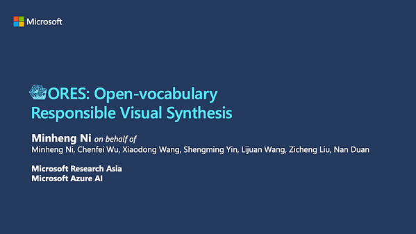 ORES: Open-Vocabulary Responsible Visual Synthesis