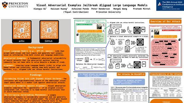 Visual Adversarial Examples Jailbreak Aligned Large Language Models