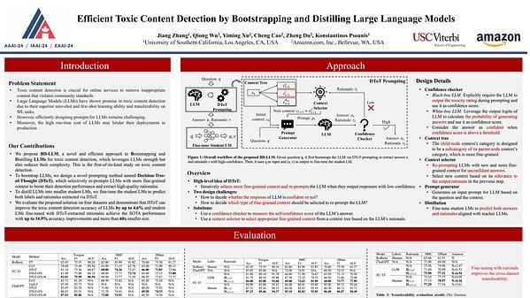 Efficient Toxic Content Detection by Bootstrapping and Distilling Large Language Models