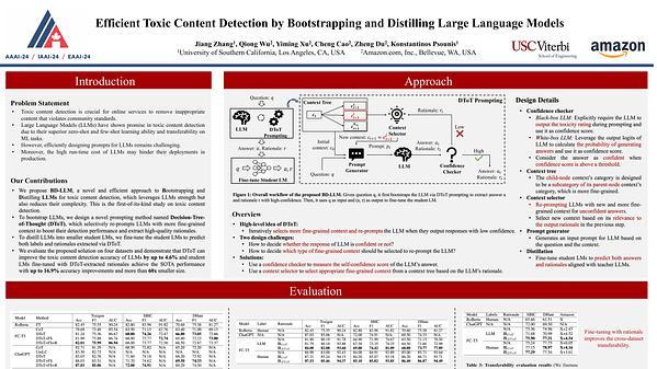 Efficient Toxic Content Detection by Bootstrapping and Distilling Large Language Models