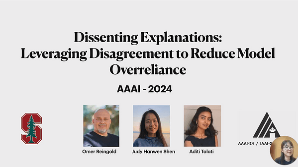 Dissenting Explanations: Leveraging Disagreement to Reduce Model Overreliance