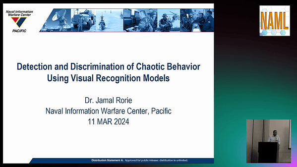 Detection and Discrimination of Chaotic Behavior Using Visual Recognition Models