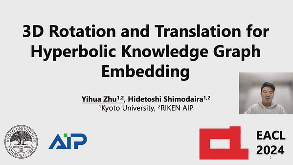 3D Rotation and Translation for Hyperbolic Knowledge Graph Embedding