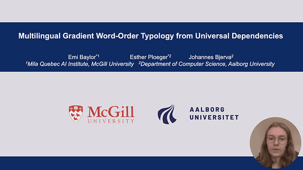 Multilingual Gradient Word-Order Typology from Universal Dependencies