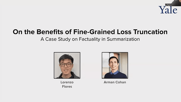 On the Benefits of Fine-Grained Loss Truncation: A Case Study on Factuality in Summarization