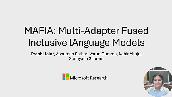 MAFIA: Multi-Adapter Fused Inclusive Language Models