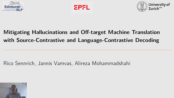 Mitigating Hallucinations and Off-target Machine Translation with Source-Contrastive and Language-Contrastive Decoding