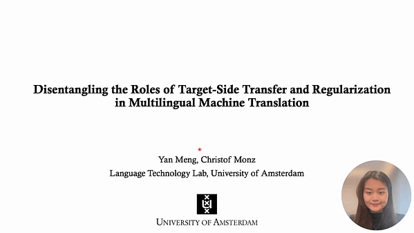 Disentangling the Roles of Target-side Transfer and Regularization in Multilingual Machine Translation