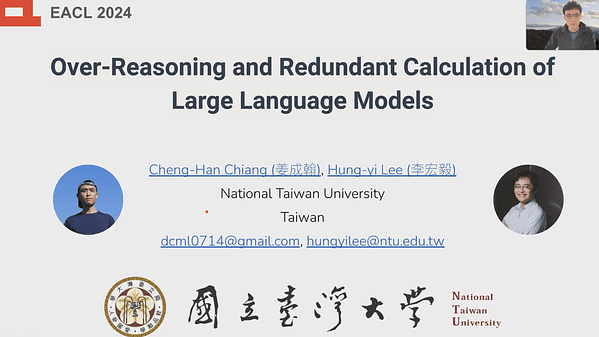 Over-Reasoning and Redundant Calculation of Large Language Models