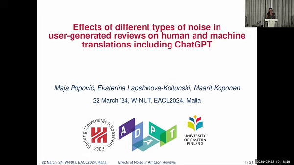 Effects of different types of noise in user-generated reviews on human and machine translations including ChatGPT