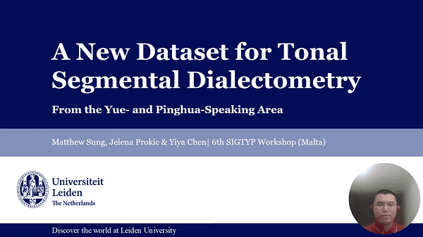 A New Dataset for Tonal and Segmental Dialectometry from the Yue- and Pinghua-Speaking Area