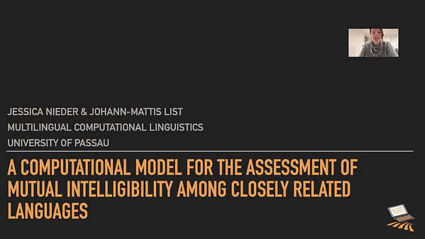 A Computational Model for the Assessment of Mutual Intelligibility Among Closely Related Languages