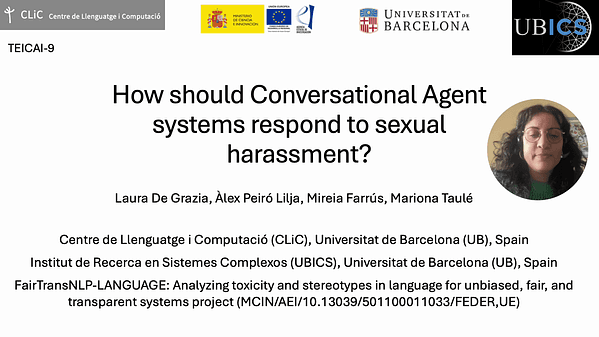 How should Conversational Agent systems respond to sexual harassment?