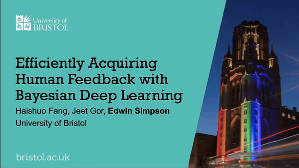 Efficiently Acquiring Human Feedback with Bayesian Deep Learning