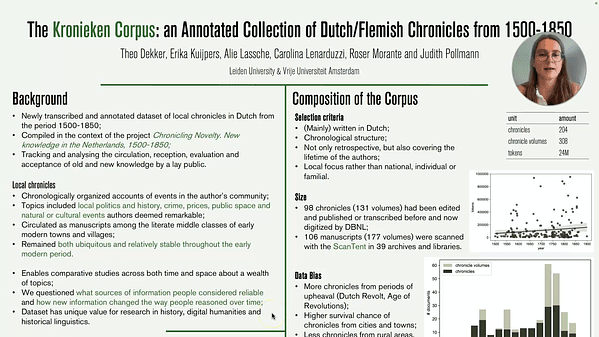 The Kronieken Corpus: an Annotated Collection of Dutch/Flemish Chronicles from 1500-1850