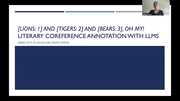 [Lions: 1] and [Tigers: 2] and [Bears: 3], Oh My! Literary Coreference Annotation with LLMs