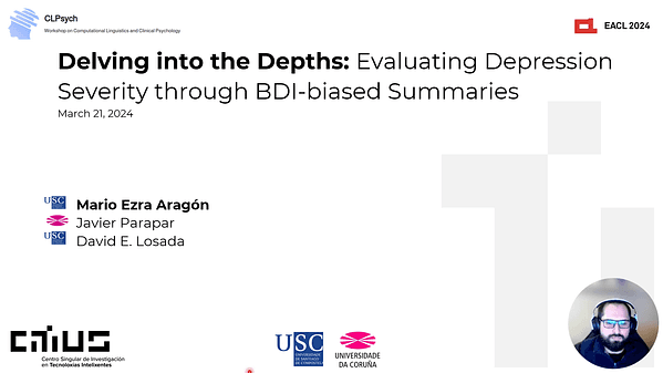 Delving into the Depths: Evaluating Depression Severity through BDI-biased Summaries