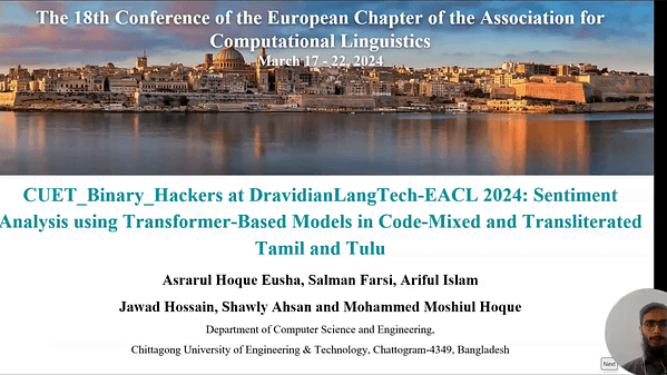 CUET_Binary_Hackers@DravidianLangTech-EACL 2024: Sentiment Analysis using Transformer-Based Models in Code-Mixed and Transliterated Tamil and Tulu