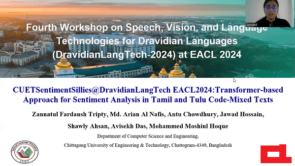 CUETSentimentSillies@DravidianLangTech-EACL2024: Transformer-based approach for Sentiment Analysis in Tamil and Tulu Code-Mixed Text