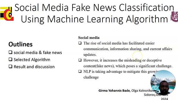 Social Media Fake News Classification Using Machine Learning Algorithm